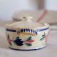 Pot à sucre sucrier faïence Quimper antique