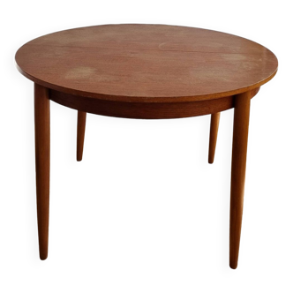 table ronde vintage scandinave