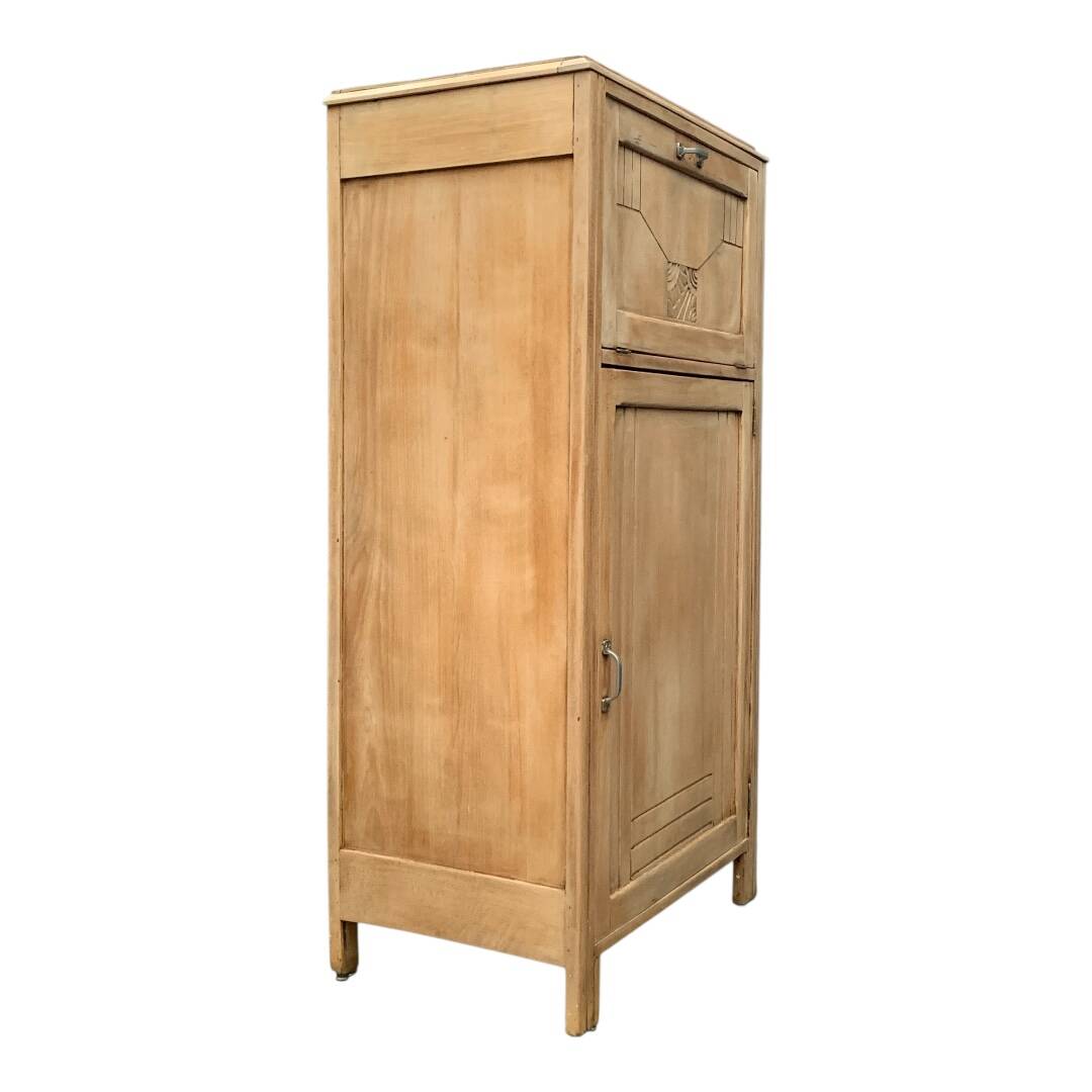 Buffet parisien art déco bois brut 