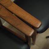 Set of six teak chairs, Danish design, 1970s, manufacture: Farstrup Møbler