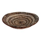Old traditional pottery dish from the Rif, Morocco