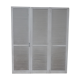 Lot de 3 volets persiennes en bois