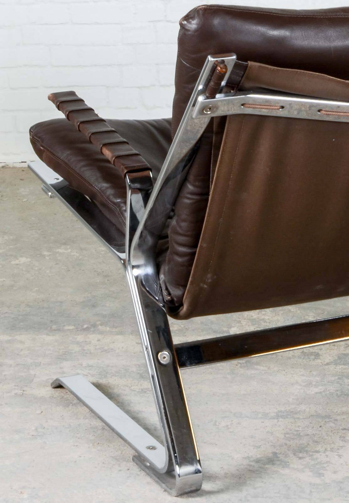 Mid-Century 'Pirate' Easy Chairs by Elsa and Nordahl Solheim for Rykken 60s