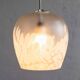 Czechoslovak Flakestone Glass Hanging Lamp, 1970s