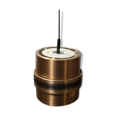 Suspension vintage Doria couleur cuivre
