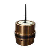 Suspension vintage Doria couleur cuivre