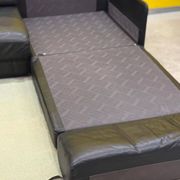De Sede DS-76 Modular 2-Seater Sofa / Sofa Bed – Black Leather (1970s)