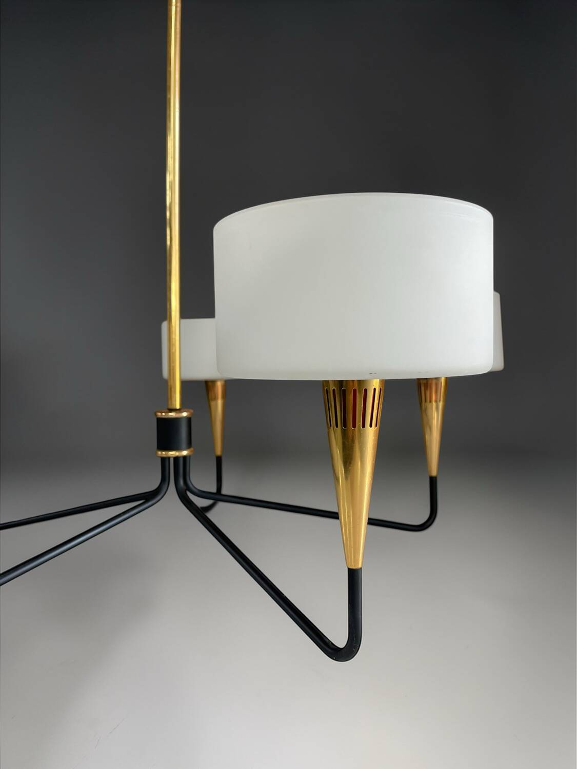 Chandelier 5 lights 1960