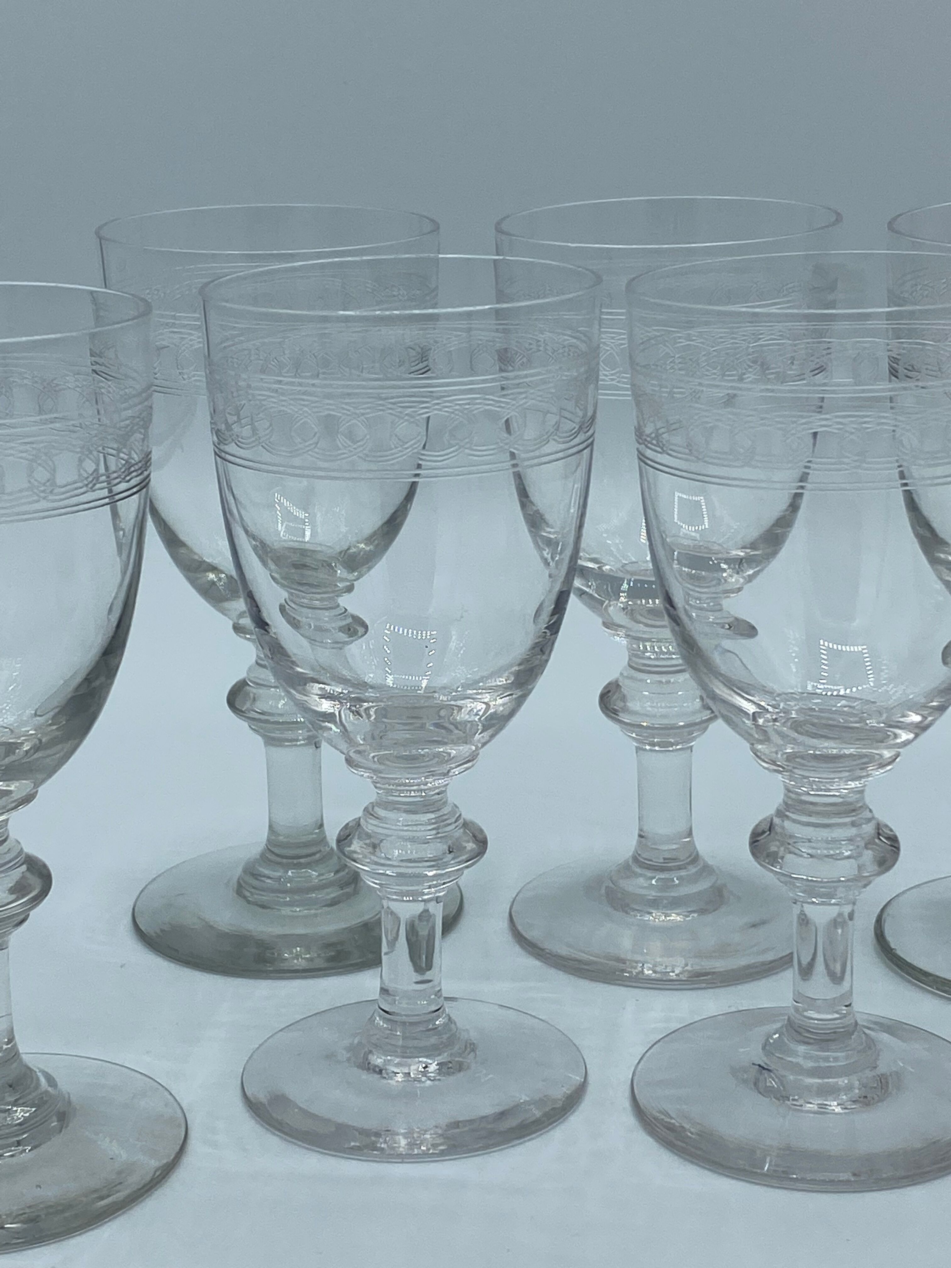Ancient baluster glasses