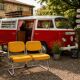 Vintage 1970s armchairs/bench