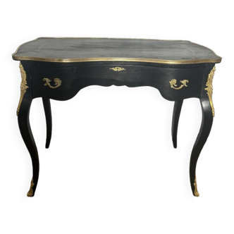 Bureau plat d’époque style louis xv entièrement rénové