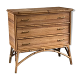 Rattan dresser from the 1950s