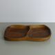 Vide-poche en bois brut