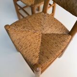Set of 6 Charlotte Perriand chairs