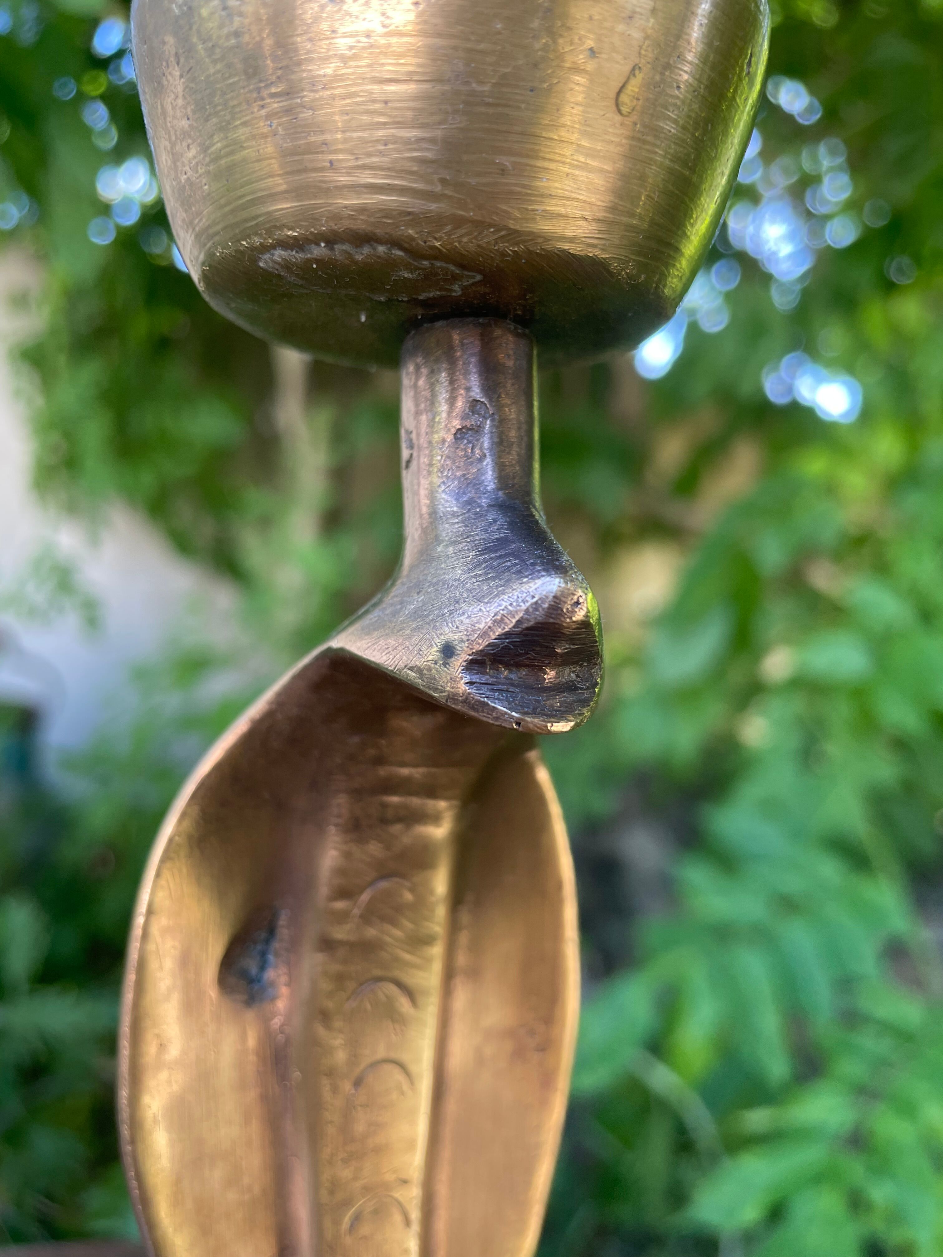 Cobra candlestick in Latvian