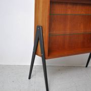 Meuble pieds compas 1970