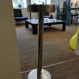 Champagne bucket holder in vintage chrome metal
