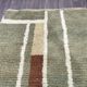 Handmade custom Berber rug with colourful patterns 1.4/2.6 m