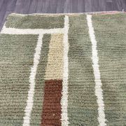 Tapis berbère fait main sur mesure à motifs colorés 1,4/2,6 m
