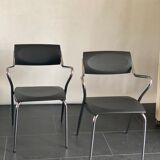 Paire de chaises de salle à manger Effezeta Luna