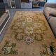 Vintage Moroccan medallion rug in pure wool – 293 x 180 cm