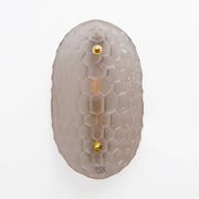 Pair of Modern Light Pink Murano Glass Sconces
