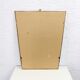 Mirror retroviseaur asymmetrical brass 42x36cm