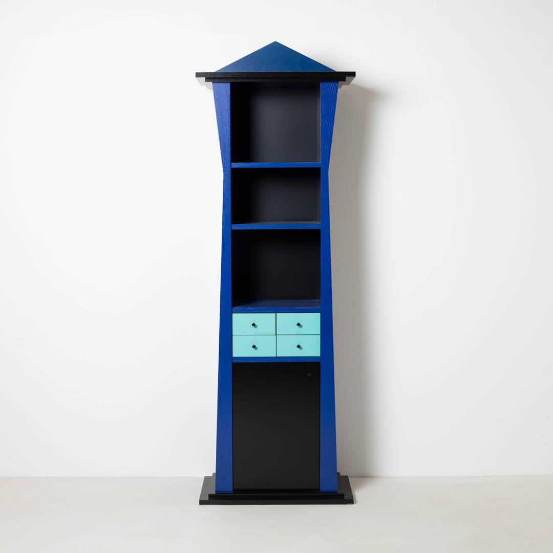 Postmodern Cabinet / Bookcase attributed to Peter Maly, Germany, 1980s