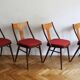 1960s Scandinavian Style Dining Chairs by Mier Topolcany