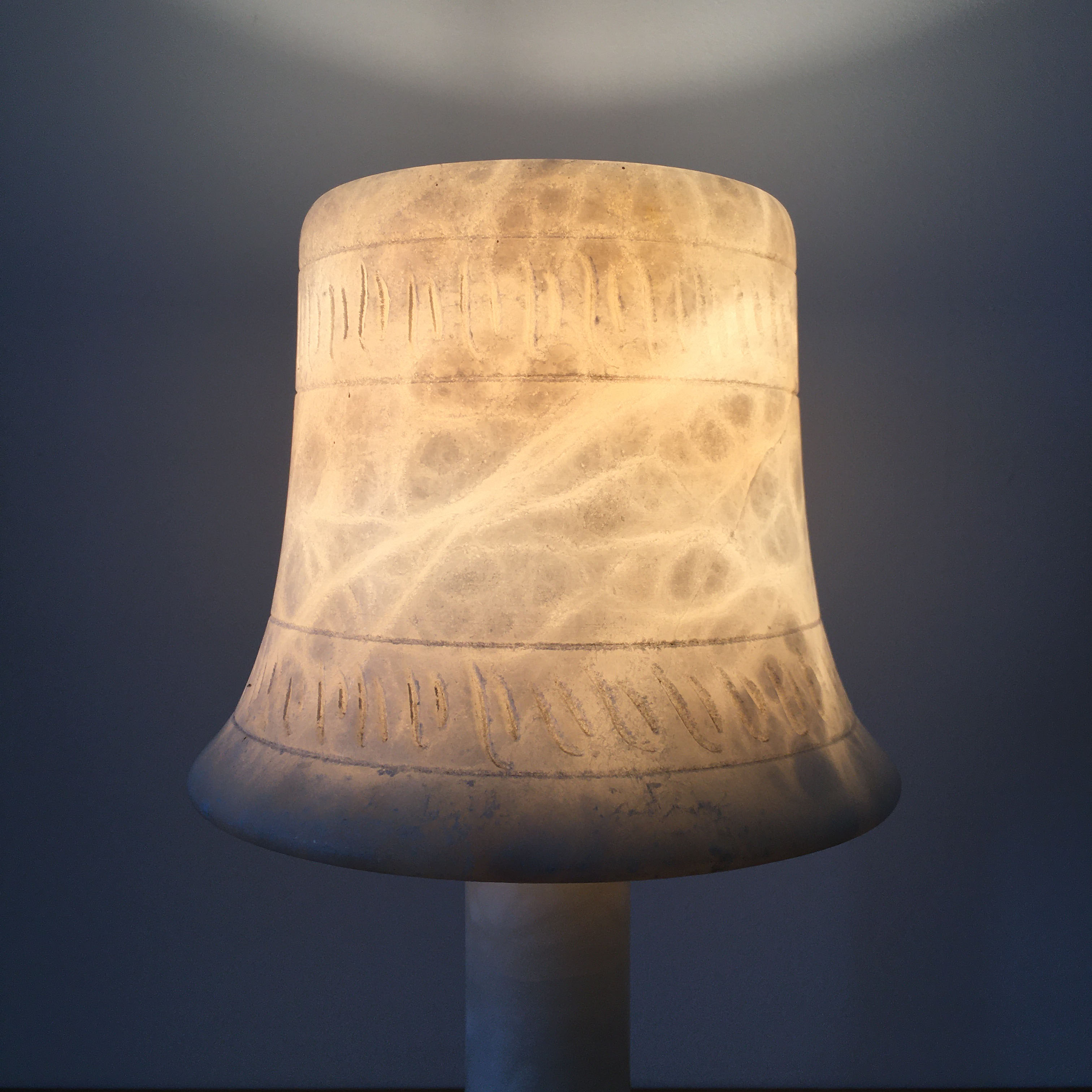 Vintage alabaster lamp