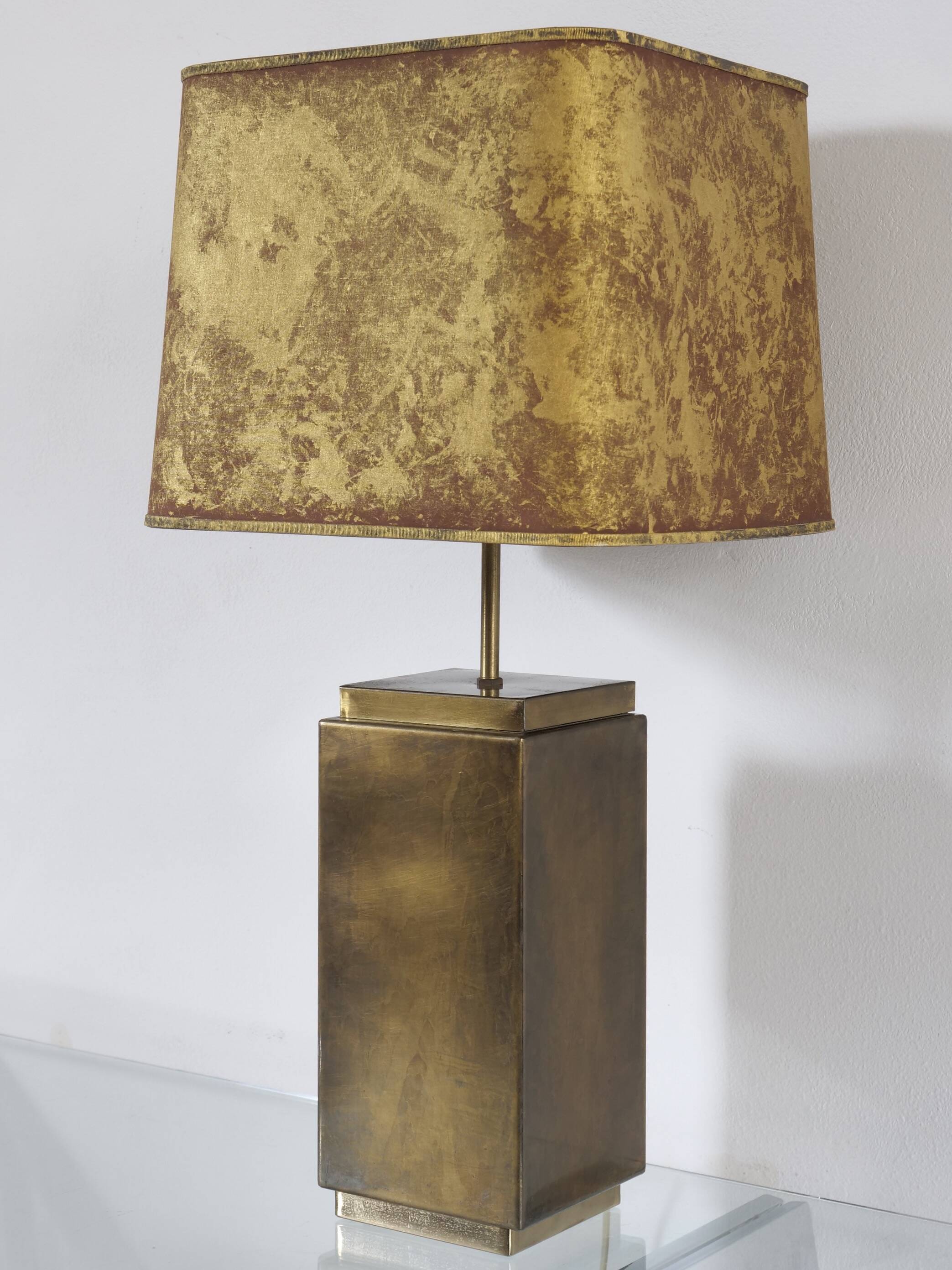 Belgochrom luxury design Gold lamp