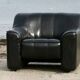 De Sede DS 44 armchair, 1970s, black leather.