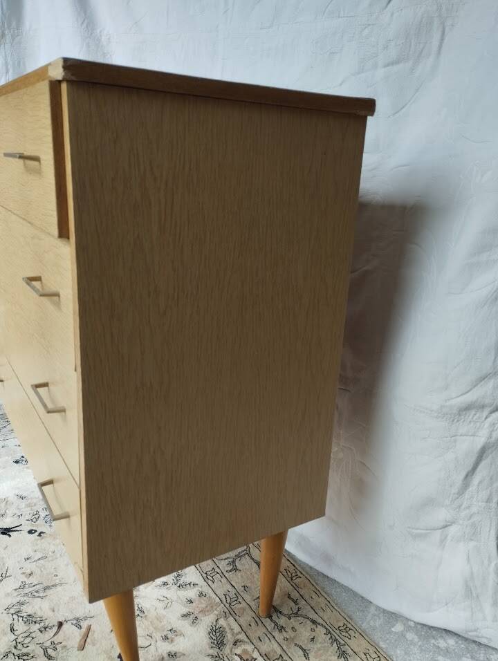 Vintage Scandinavian chest of drawers from the 70s