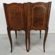 Marquetry bedside tables