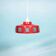 1970s vintage glass pendant from the space age, Sweden