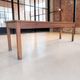 XL vintage solid wood dining table / farmhouse table