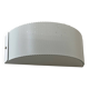 Vintage wall light, white lacquered metal, France 1980