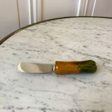 Vallauris ceramic butter dish 70s