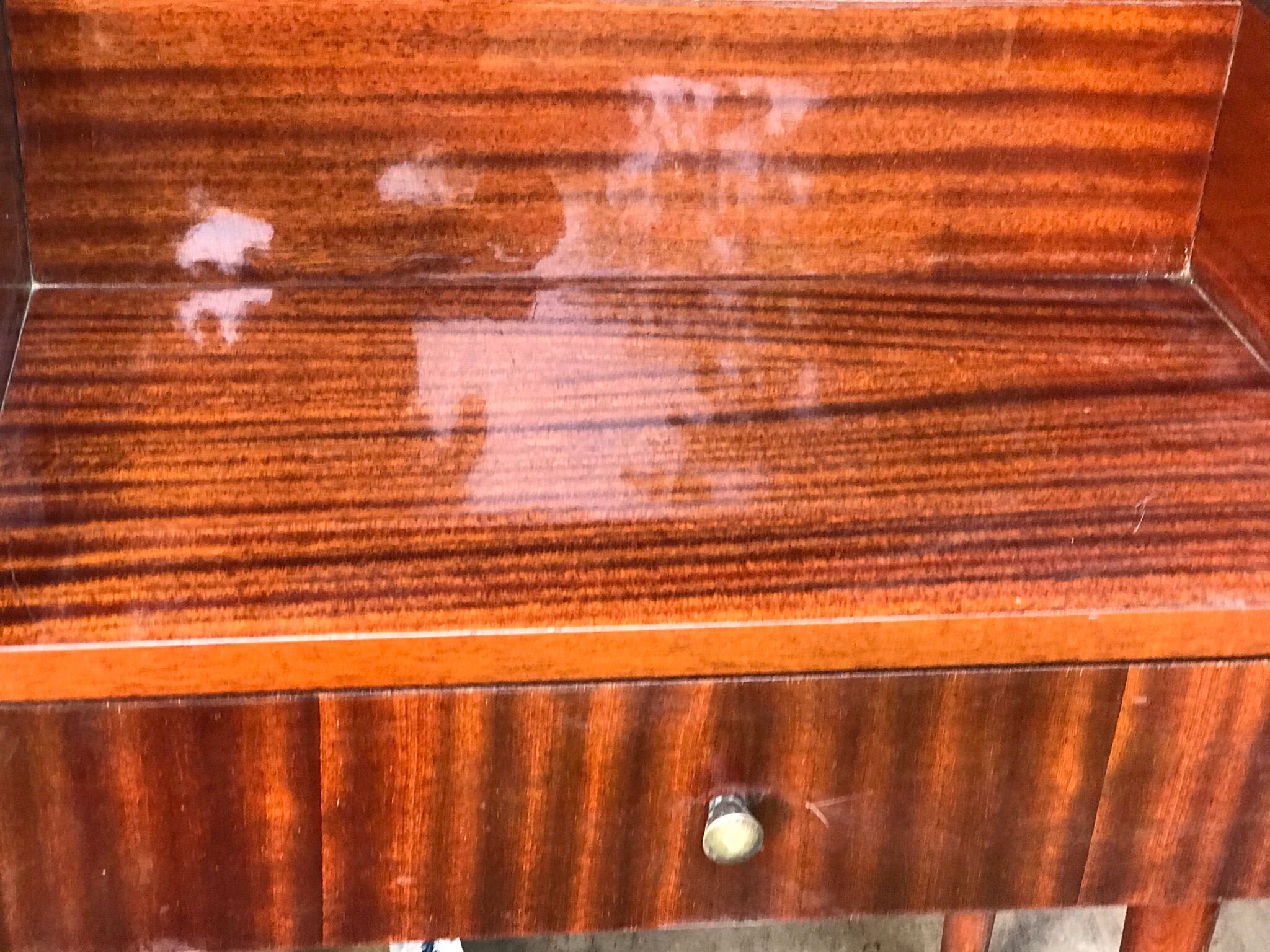 Pair of vintage bedside tables