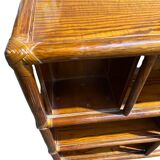 Meuble de rangement en rotin