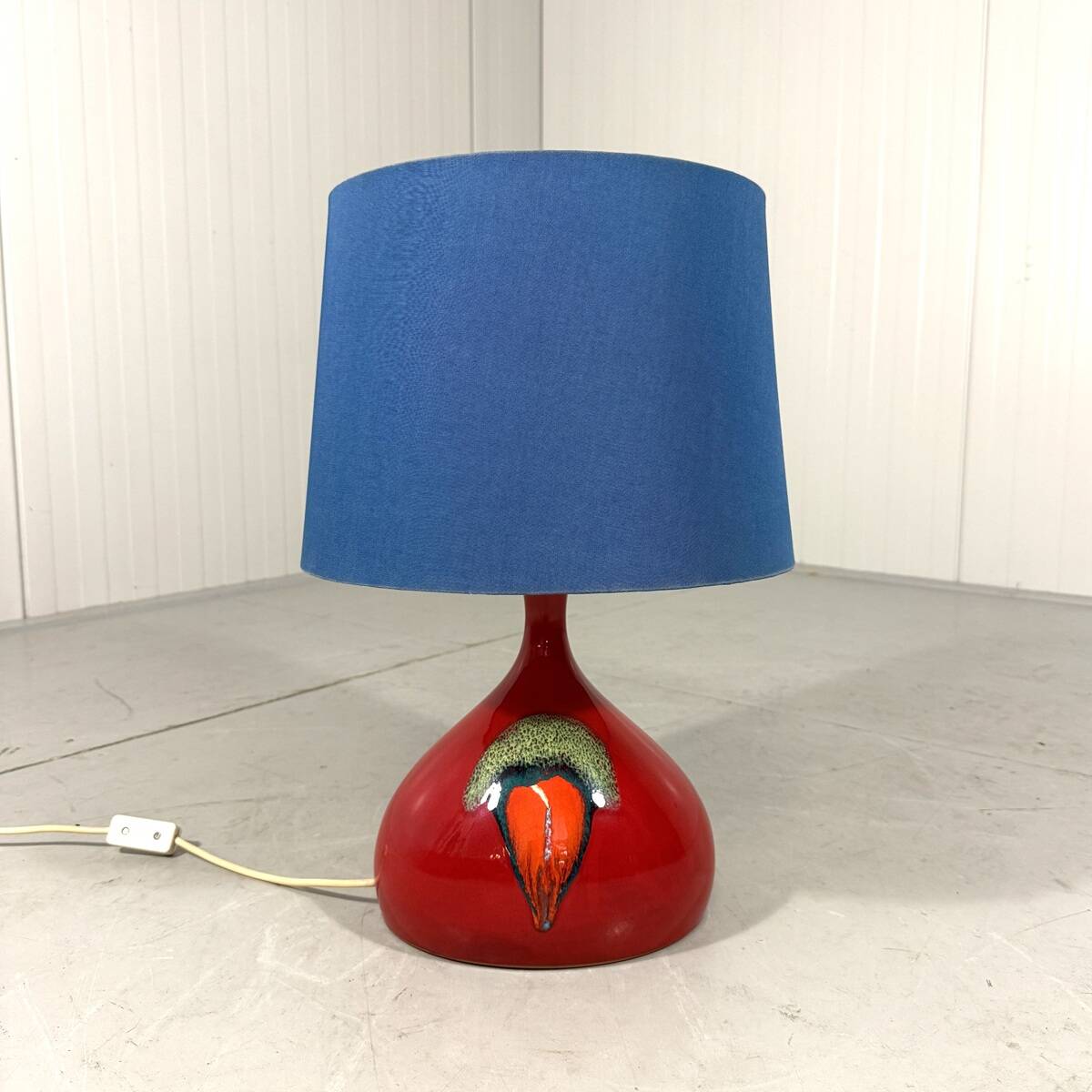 Lampe de table en céramique Bjørn Wiinblad pour Rosenthal Allemagne années 1960.
