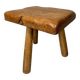 Vintage oak stool – tripod