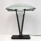 Post Modern Italian Murano Glass Mushroom Table Lamp, 1980s