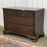 Early 20th century English mahogany chest of drawers