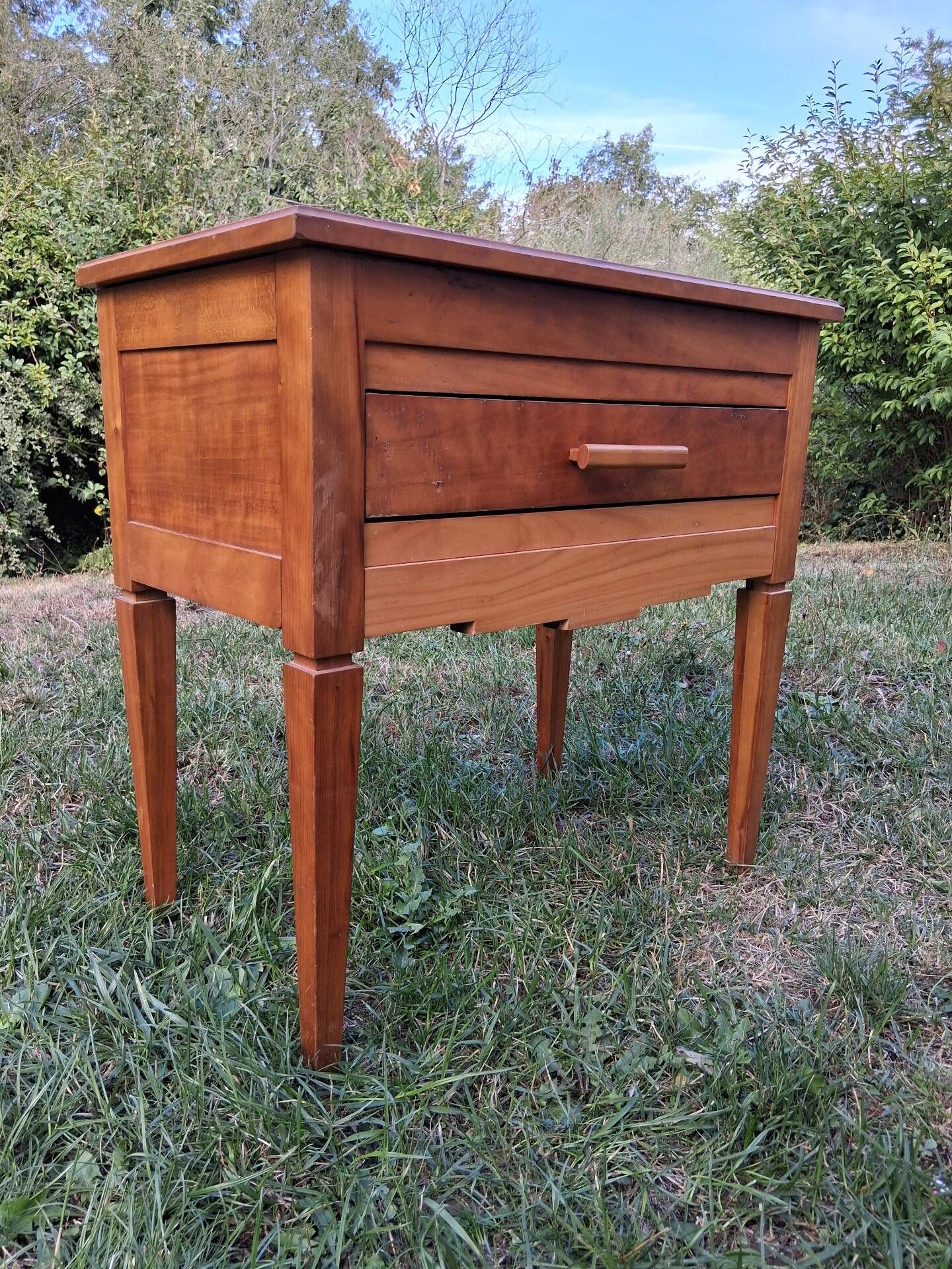 Vintage bedside table