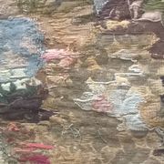Tapisserie de laine "Verdure Flamande" de la manufacture Robert Four