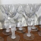 12 crystal wine glasses from bacchus