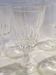 series of six white wine glasses Porto crystal from Arques service Louvre