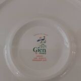 Faience dish from Gien Birds of Paradise