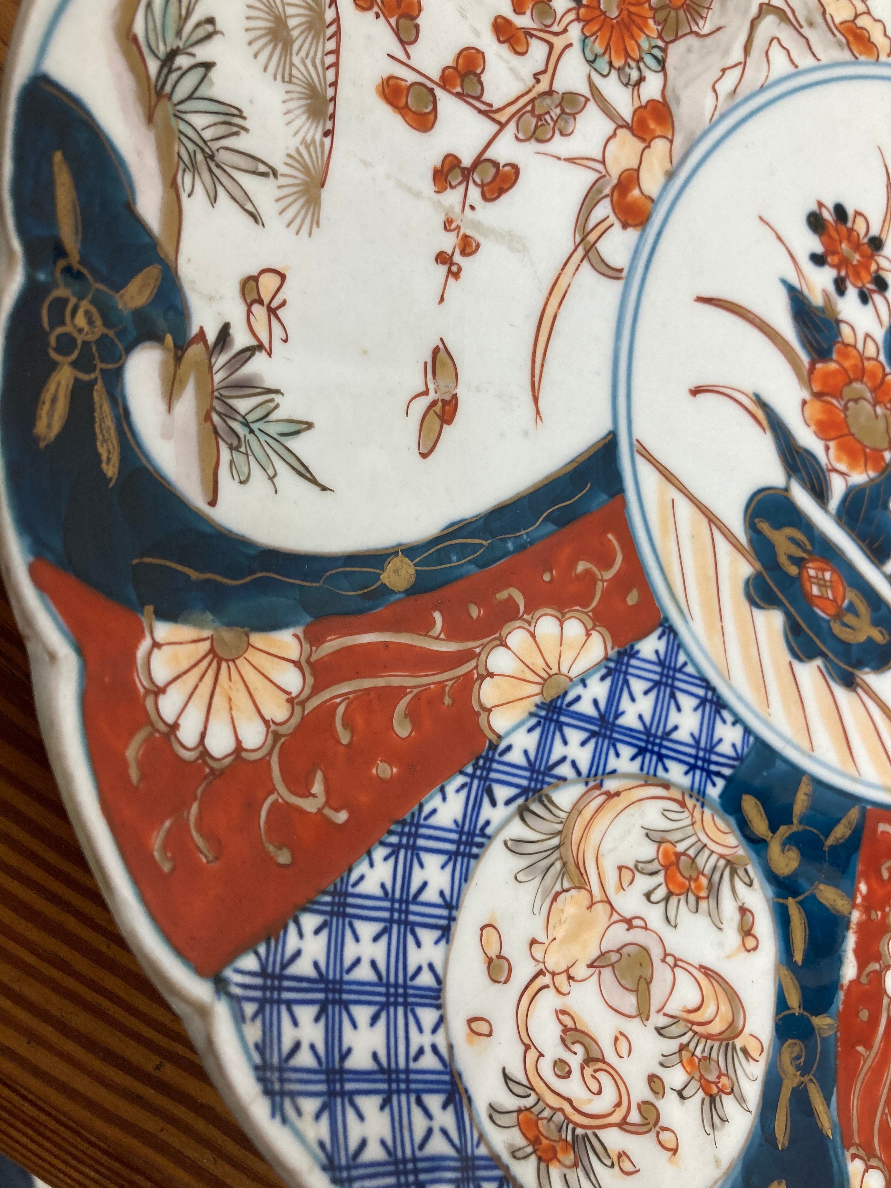 Old imari plate